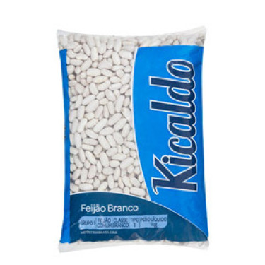 Feijão Branco Kicaldo 1kg