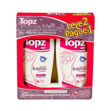 Sabonete Intimo Proteção Leite Lv2 Pag1 Topz 200ML