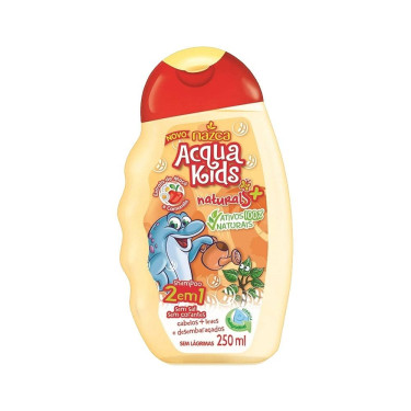 Shampoo Acqua Kids Maça 2x1 Nazca 250ML