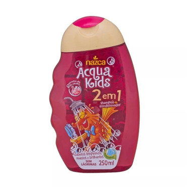 Shampoo Acqua Kids 2 em 1 Milk Shake Nazac 250ML