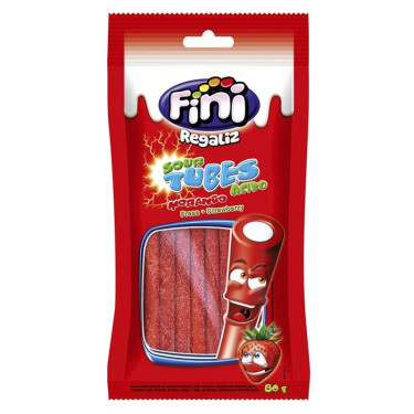 Bala Fini Tubles Morango Citrica 80g