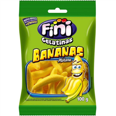 Bala Fini Platano 90g Banana 