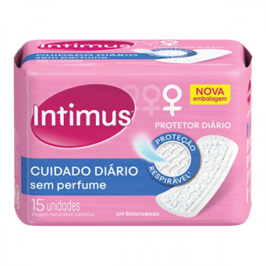 Absorvente Intimus Gel Days Sem Perfume 15Unid