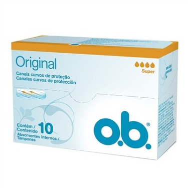 Absorvente Interno O.B Super lv10pg8