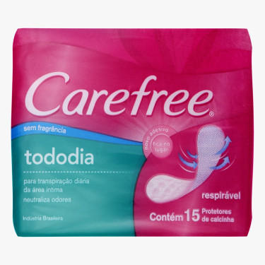Absorvente Carefree 15Unid