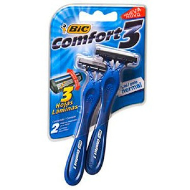 Aparelho Barbear Bic Comfort 3 CB Movel Normal 2und