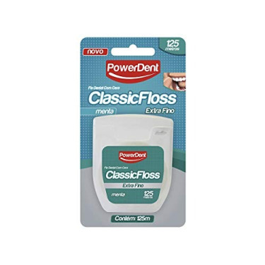 Fio Dental Powerdent Class 125M Extra fino