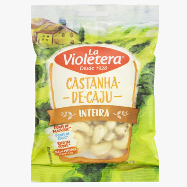Castanha Caju 100g Natural La Violetera