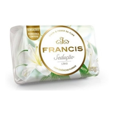 Sabonete Francis 85G Sedução Lirio Branco
