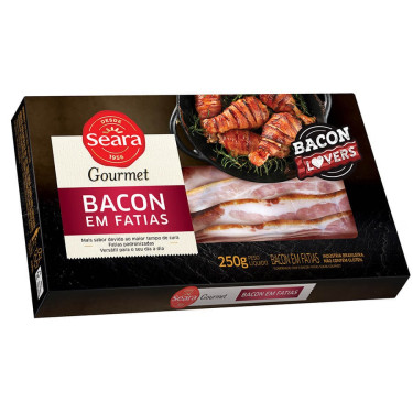 Bacon Gourmet Fatiado seara 250g