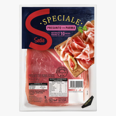 Presunto Parma Prezato Fatiado Sadia 100g