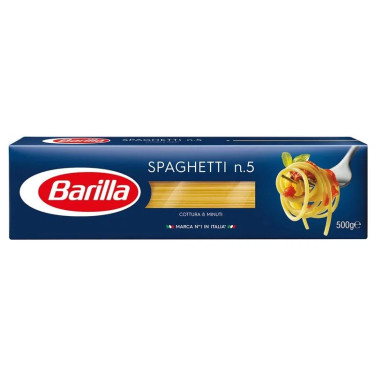 Macarrão Barilla Pasta Spaghetti 5 500g