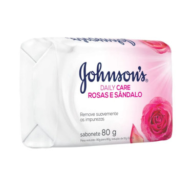 Sabonete Johnsons 80g Rosas Sandalo