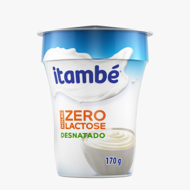 Iogurte Itambe Desnatado 170g Zero Lactose