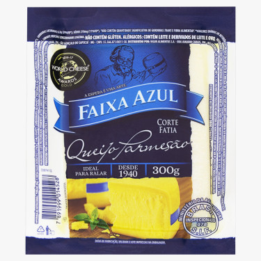 Queijo Parmesão Faixa Azul 300g