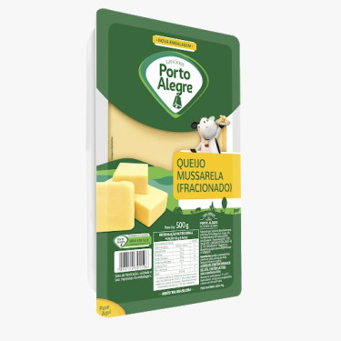 Queijo Mussarela Fracionado Porto Alegre 500g