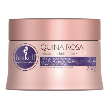 Mascara Capilar Haskell 250ML Quina Rosa