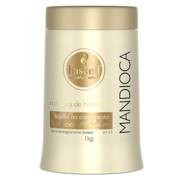 Mascara Capilar Haskell 1KG Mandioca