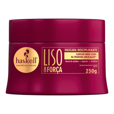 Mascara Capilar Haskell 250ML  Liso Força