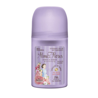 Desodorante Roll on Alma flores 50ML Baunilha