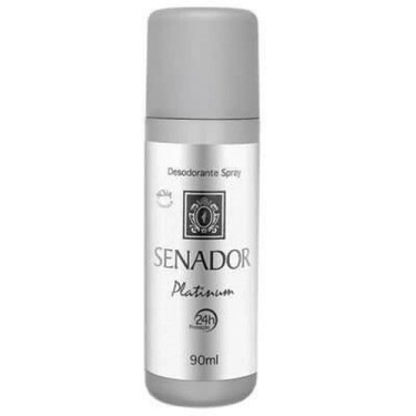 Desodorante Senador Spray 90ML Platinum