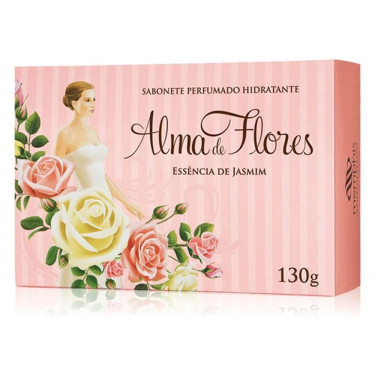 Sabonete Alma Flores 130g Jasmim