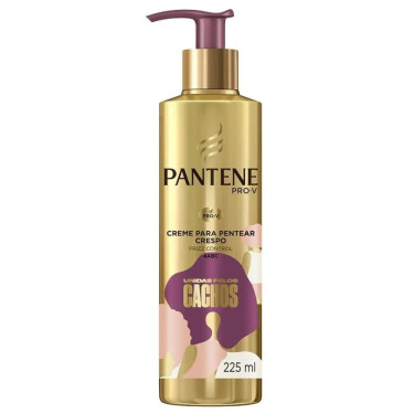 Creme Pentear Pantene 255ML pra Cachos Crespos