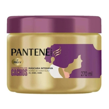 Creme Tratamento Pantene 270ML Para Cachos 