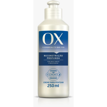 Creme Pentear Ox 250ML Reconstrução Profunda