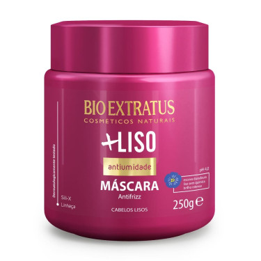 Mascara Capilar Bio Extratus 250G Mais Liso