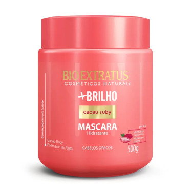 Mascara Capilar Bio Extratus 500G Mais Brilho