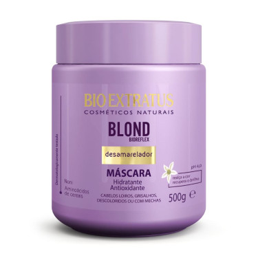 Mascara Capilar Bio Extratus 500G Desamarelador