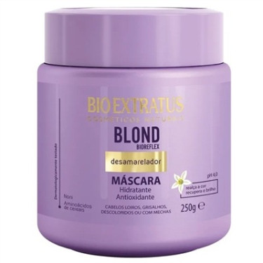 Mascara Capilar Bio Extratus 250G Desamarelador
