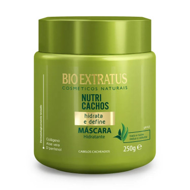 Mascara Capilar Bio Extratus 250G Nutri Cachos