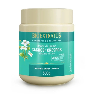 Mascara Capilar Bio Extratus 250G Cachos e Crespos