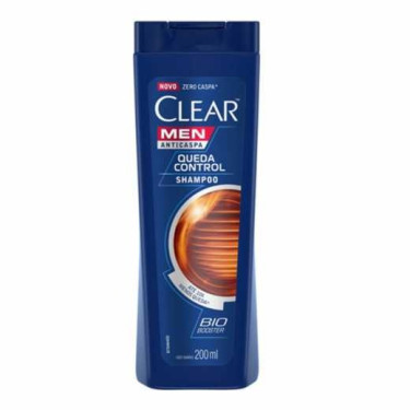 Shampoo Clear 200ML Men Queda Control