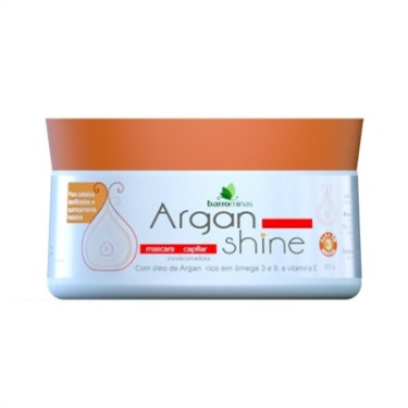 Mascara Capilar Barro Minas 250g Argan Shine