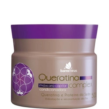 Mascara Capilar Barro Minas 500ML Queratina