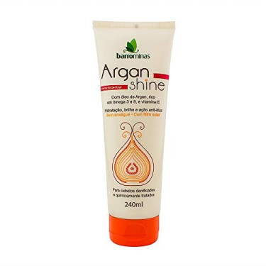 Creme Pentear Barro Minas 240ML Argan Shine 