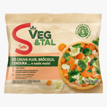 Mix Vegetais congelados Sadia 300g