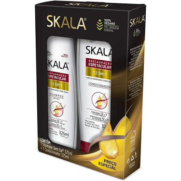 Kit Skala Shampoo+Condiconador 325ML 12x1