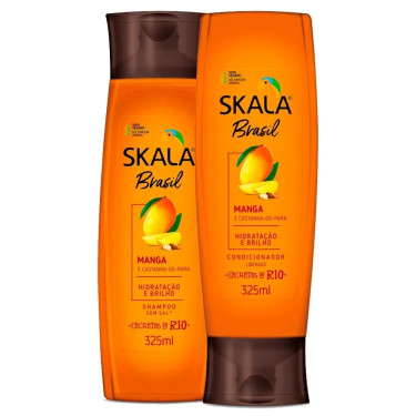 Kit Skala Shampoo + Condicionador Skala 325ML Manga