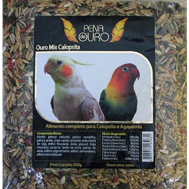 Ração Calopsita Ouro Mix 500g