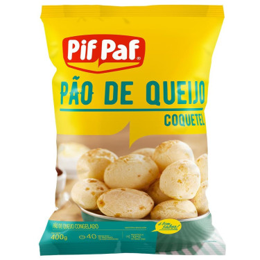 Pão de queijo Coquitel Pif Paf 400g