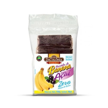 Doce Banana Açai Dacolonia 150g