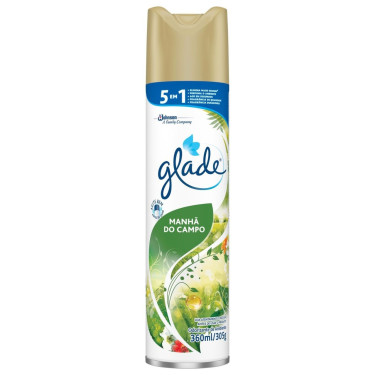 Purificador de ar Glade  Aero 360ML Manha do Campo 