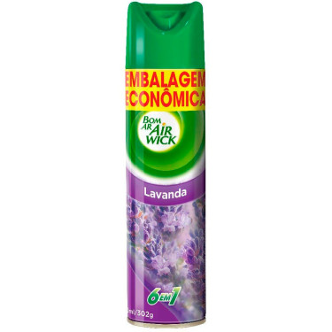 Purificador de Ar Aero Bom Ar 360ML Lavanda (Embalagem Econômica)