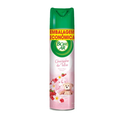 Purificador de Ar Aero Bom Ar 360ML Talco (Embalagem Econômica)