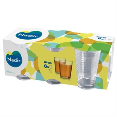 Conjunto Copo Ginga Nadir 6 unid