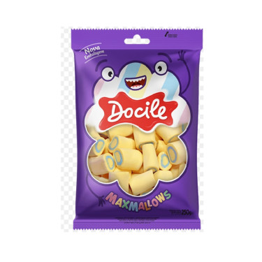 Maxmallows Docile 250G Tubo Amarelo